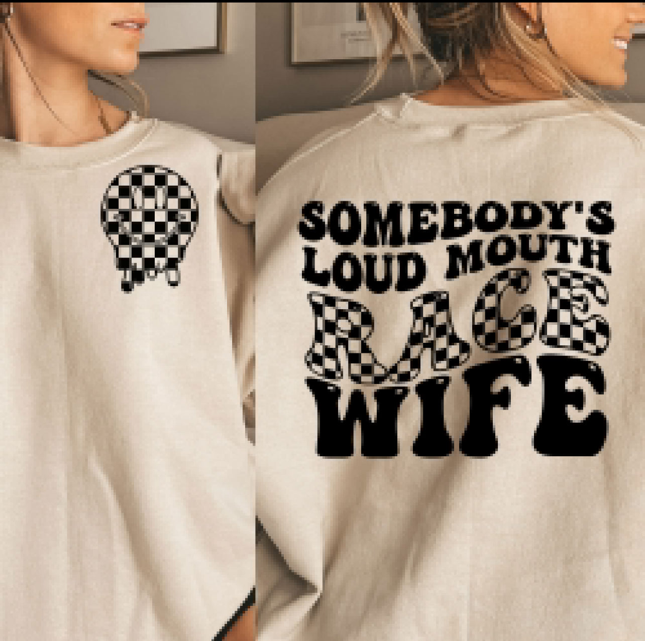 Somebody’s loud mouth tee