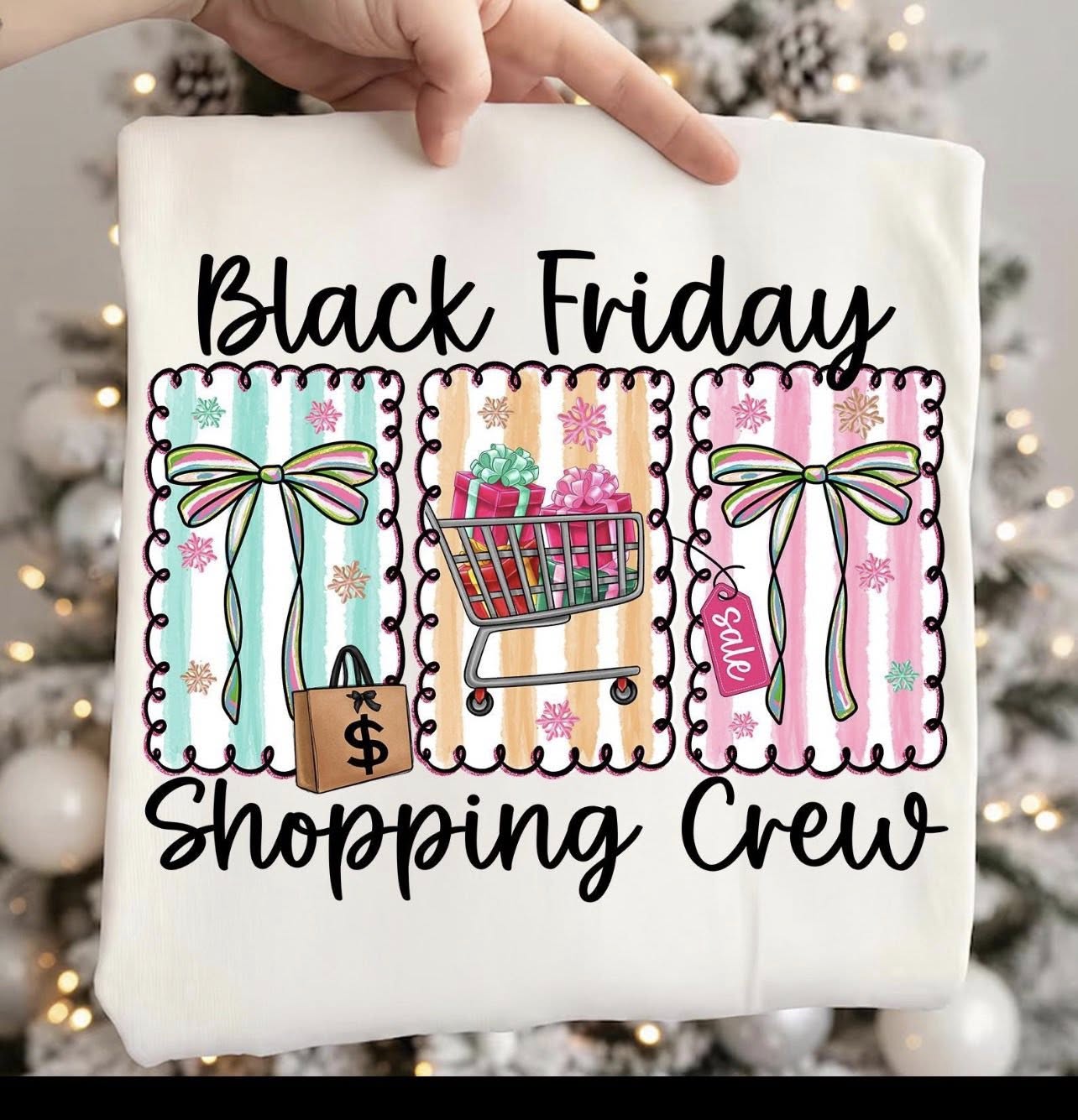 Black Friday Shopping Crew